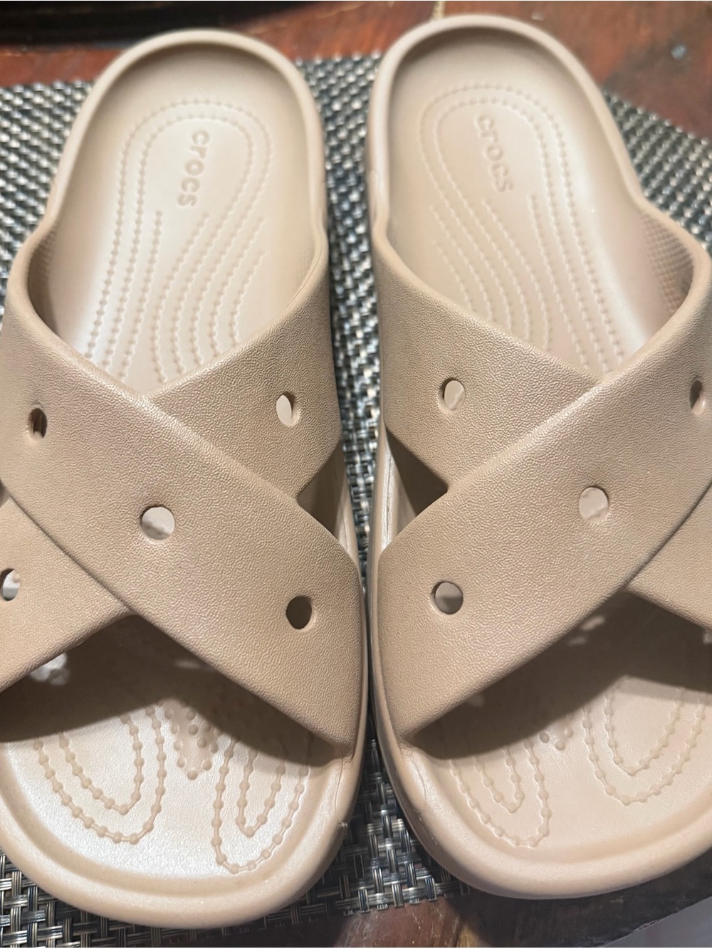 CROCS Brown Sandal Slides   W10 (M8)